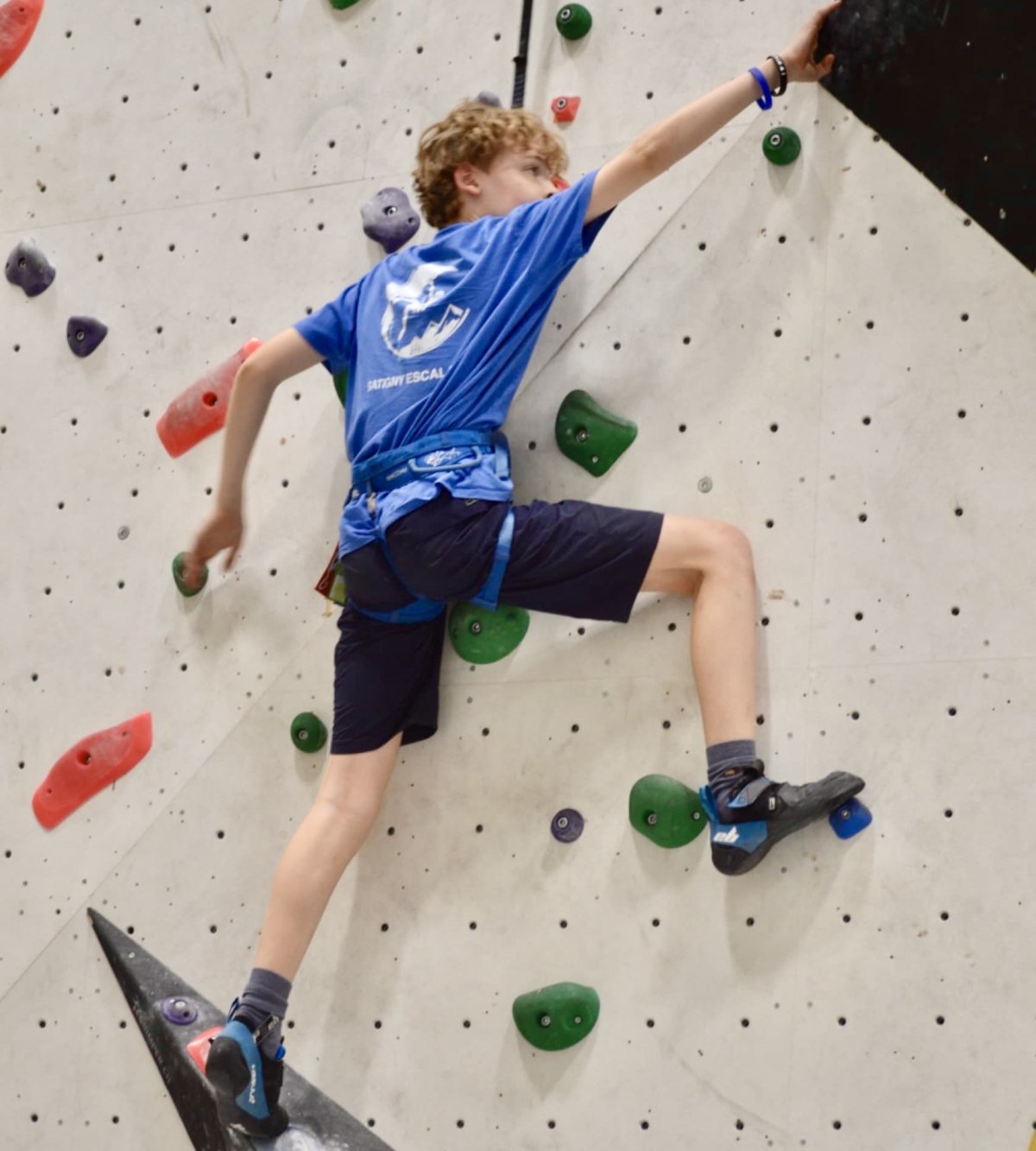 Entraînement sportif de jeunes, esprit d'équipe et progression