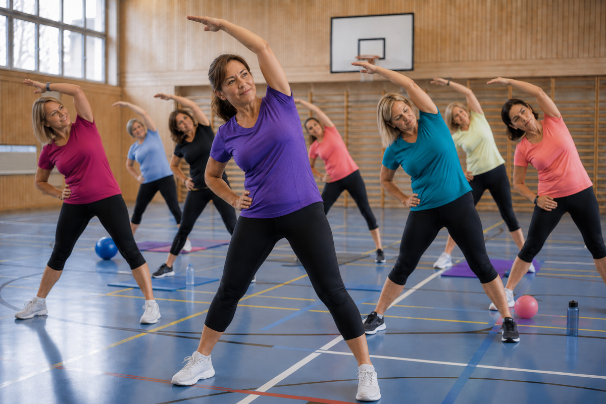 Cours de fitness dames