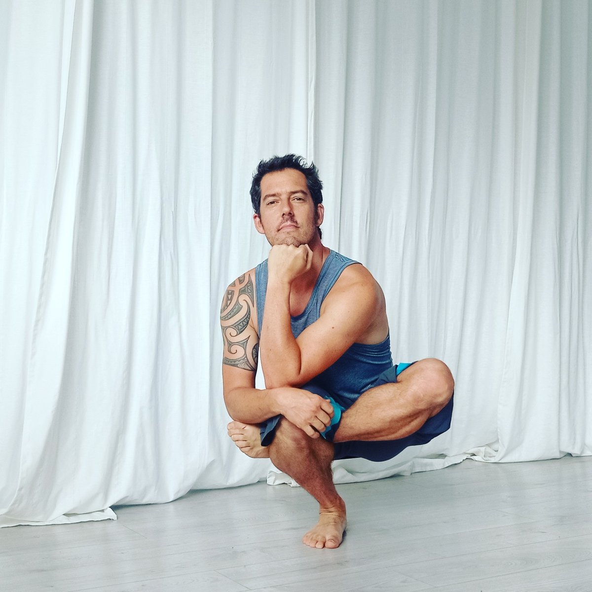 Luc Tranchet — atelier mouvement autour du Fighting Monkey